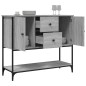 vidaXL Sideboard Grau Sonoma 100x36x85 cm Holzwerkstoff vidaXL Sideboard Grau Sonoma 100x36x85 cm Holzwerkstoff