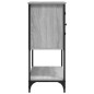 vidaXL Sideboard Grau Sonoma 100x36x85 cm Holzwerkstoff vidaXL Sideboard Grau Sonoma 100x36x85 cm Holzwerkstoff