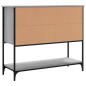 vidaXL Sideboard Grau Sonoma 100x36x85 cm Holzwerkstoff vidaXL Sideboard Grau Sonoma 100x36x85 cm Holzwerkstoff