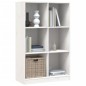 vidaXL Bücherregal Weiß 70x33x110 cm Massivholz Kiefer vidaXL Bücherregal Weiß 70x33x110 cm Massivholz Kiefer