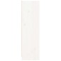 vidaXL Bücherregal Weiß 70x33x110 cm Massivholz Kiefer vidaXL Bücherregal Weiß 70x33x110 cm Massivholz Kiefer