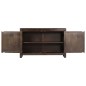 vidaXL Sideboard mit Schnitzereien 110x35x70 cm Massivholz Mango vidaXL Sideboard mit Schnitzereien 110x35x70 cm Massivholz Mango