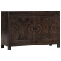 vidaXL Sideboard mit Schnitzereien 110x35x70 cm Massivholz Mango vidaXL Sideboard mit Schnitzereien 110x35x70 cm Massivholz Mango