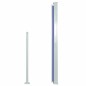 vidaXL Ausziehbare Seitenmarkise 140x300 cm Blau vidaXL Ausziehbare Seitenmarkise 140x300 cm Blau
