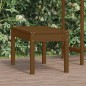 vidaXL Gartenbank Honigbraun 80x44x45 cm Massivholz Kiefer vidaXL Gartenbank Honigbraun 80x44x45 cm Massivholz Kiefer