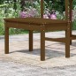 vidaXL Gartenbank Honigbraun 80x44x45 cm Massivholz Kiefer vidaXL Gartenbank Honigbraun 80x44x45 cm Massivholz Kiefer