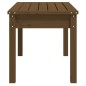 vidaXL Gartenbank Honigbraun 80x44x45 cm Massivholz Kiefer vidaXL Gartenbank Honigbraun 80x44x45 cm Massivholz Kiefer