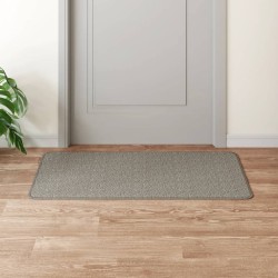 vidaXL Teppichläufer Sisal-Optik Silbern 50x100 cm