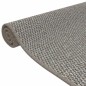 vidaXL Teppichläufer Sisal-Optik Silbern 50x100 cm vidaXL Teppichläufer Sisal-Optik Silbern 50x100 cm
