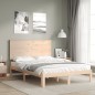 vidaXL Massivholzbett ohne Matratze 120x200 cm Kiefernholz vidaXL Massivholzbett ohne Matratze 120x200 cm Kiefernholz