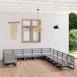 vidaXL 11-tlg. Garten-Lounge-Set Massivholz Kiefer vidaXL 11-tlg. Garten-Lounge-Set Massivholz Kiefer