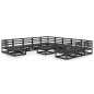 vidaXL 13-tlg. Garten-Lounge-Set Massivholz Kiefer vidaXL 13-tlg. Garten-Lounge-Set Massivholz Kiefer