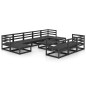 vidaXL 11-tlg. Garten-Lounge-Set Massivholz Kiefer vidaXL 11-tlg. Garten-Lounge-Set Massivholz Kiefer