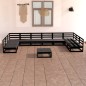 vidaXL 11-tlg. Garten-Lounge-Set Massivholz Kiefer vidaXL 11-tlg. Garten-Lounge-Set Massivholz Kiefer