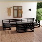 vidaXL 9-tlg. Garten-Lounge-Set Massivholz Kiefer vidaXL 9-tlg. Garten-Lounge-Set Massivholz Kiefer