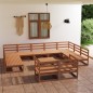 vidaXL 12-tlg. Garten-Lounge-Set Massivholz Kiefer vidaXL 12-tlg. Garten-Lounge-Set Massivholz Kiefer