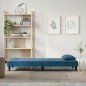 Schlafsofa Blau Samt Schlafsofa Blau Samt