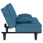 Schlafsofa Blau Samt Schlafsofa Blau Samt