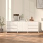 vidaXL 3-tlg. Sideboard Hochglanz-Weiß Holzwerkstoff vidaXL 3-tlg. Sideboard Hochglanz-Weiß Holzwerkstoff