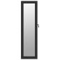 Schmuckschrank mit Spiegel Wandmontage Schwarz 30x8,5x106 cm Schmuckschrank mit Spiegel Wandmontage Schwarz 30x8,5x106 cm
