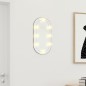 vidaXL Spiegel mit LED-Leuchten 40x20 cm Glas Oval vidaXL Spiegel mit LED-Leuchten 40x20 cm Glas Oval