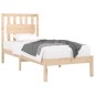 vidaXL Massivholzbett Kiefer 90x190 cm vidaXL Massivholzbett Kiefer 90x190 cm