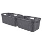 Curver Wäschekorb-Set Style 2x45 L Anthrazit Curver Wäschekorb-Set Style 2x45 L Anthrazit