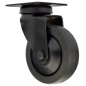 Mac Lean Lenkrolle 75 mm 4 Stk. Schwarz Mac Lean Lenkrolle 75 mm 4 Stk. Schwarz