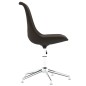 vidaXL Esszimmerstühle 2 Stk. Drehbar Dunkelbraun Stoff vidaXL Esszimmerstühle 2 Stk. Drehbar Dunkelbraun Stoff