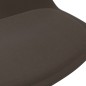 vidaXL Esszimmerstühle 2 Stk. Drehbar Dunkelbraun Stoff vidaXL Esszimmerstühle 2 Stk. Drehbar Dunkelbraun Stoff