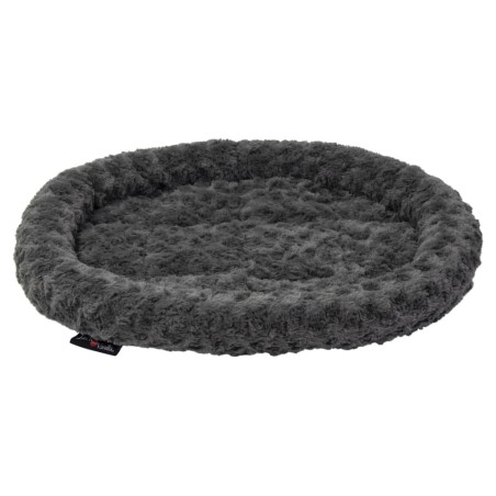 Jack and Vanilla Haustierkorb Softy S 55x45x7 cm Rosette Grau