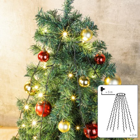 HI Weihnachtsbaum-Lichterketten 160 LEDs 
