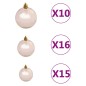 vidaXL Weihnachtsgirlande mit LEDs & Kugeln Grün 20 m PVC vidaXL Weihnachtsgirlande mit LEDs & Kugeln Grün 20 m PVC