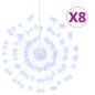 vidaXL Weihnachtsbeleuchtungen Feuerwerk 8 Stk. 140 LEDs Kaltweiß 17cm vidaXL Weihnachtsbeleuchtungen Feuerwerk 8 Stk. 140 LEDs Kaltweiß 17cm