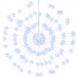 vidaXL Weihnachtsbeleuchtungen Feuerwerk 8 Stk. 140 LEDs Kaltweiß 17cm vidaXL Weihnachtsbeleuchtungen Feuerwerk 8 Stk. 140 LEDs Kaltweiß 17cm