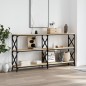 vidaXL Konsolentisch Sonoma-Eiche 156x28x80,5 cm Holzwerkstoff vidaXL Konsolentisch Sonoma-Eiche 156x28x80,5 cm Holzwerkstoff