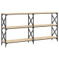 vidaXL Konsolentisch Sonoma-Eiche 156x28x80,5 cm Holzwerkstoff vidaXL Konsolentisch Sonoma-Eiche 156x28x80,5 cm Holzwerkstoff