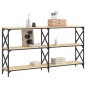 vidaXL Konsolentisch Sonoma-Eiche 156x28x80,5 cm Holzwerkstoff vidaXL Konsolentisch Sonoma-Eiche 156x28x80,5 cm Holzwerkstoff