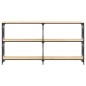 vidaXL Konsolentisch Sonoma-Eiche 156x28x80,5 cm Holzwerkstoff vidaXL Konsolentisch Sonoma-Eiche 156x28x80,5 cm Holzwerkstoff