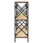 vidaXL Konsolentisch Sonoma-Eiche 156x28x80,5 cm Holzwerkstoff vidaXL Konsolentisch Sonoma-Eiche 156x28x80,5 cm Holzwerkstoff
