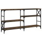 vidaXL Konsolentisch Räuchereiche 150x29x76,5 cm Holzwerkstoff vidaXL Konsolentisch Räuchereiche 150x29x76,5 cm Holzwerkstoff