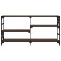 vidaXL Konsolentisch Braun Eichen-Optik 150x29x76,5 cm Holzwerkstoff