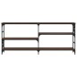 vidaXL Konsolentisch Braun Eichen-Optik 180x29x76,5 cm Holzwerkstoff vidaXL Konsolentisch Braun Eichen-Optik 180x29x76,5 cm Holzwerkstoff