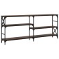 vidaXL Konsolentisch Braun Eichen-Optik 180x29x76,5 cm Holzwerkstoff vidaXL Konsolentisch Braun Eichen-Optik 180x29x76,5 cm Holzwerkstoff