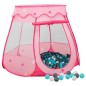 vidaXL Kinder-Spielzelt mit 250 Bällen Rosa 102x102x82 cm vidaXL Kinder-Spielzelt mit 250 Bällen Rosa 102x102x82 cm