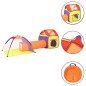 vidaXL Spielzelt mit 250 Bällen Mehrfarbig 338x123x111 cm vidaXL Spielzelt mit 250 Bällen Mehrfarbig 338x123x111 cm