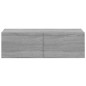vidaXL 3-tlg. TV-Schrank-Set Grau Sonoma Holzwerkstoff vidaXL 3-tlg. TV-Schrank-Set Grau Sonoma Holzwerkstoff