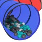 vidaXL Spieltunnel mit 250 Bällen Mehrfarbig vidaXL Spieltunnel mit 250 Bällen Mehrfarbig