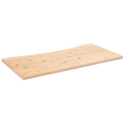 vidaXL Schreibtischplatte 100x60x2,5 cm Massivholz Kiefer