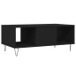 vidaXL Couchtisch Schwarz 90x50x36,5 cm Holzwerkstoff vidaXL Couchtisch Schwarz 90x50x36,5 cm Holzwerkstoff